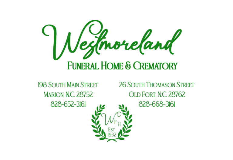Westmoreland Funeral home NC